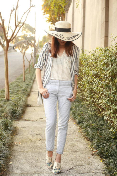 Striped Summer Look | FashionCoolture